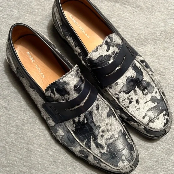 Marc Nolan | Shoes | Marc Nolan Abe Camo Pony Hair Penny  display picture 2